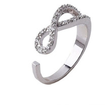 X Style 2016 dernier anneau de diamant de conception bIg Designer Stainless Steel Rings